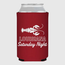 Load image into Gallery viewer, Louisiana Saturday Night Crawfish Koozie