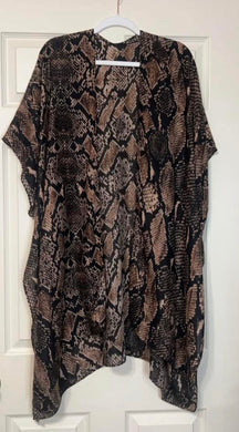 Snake Print Kimono