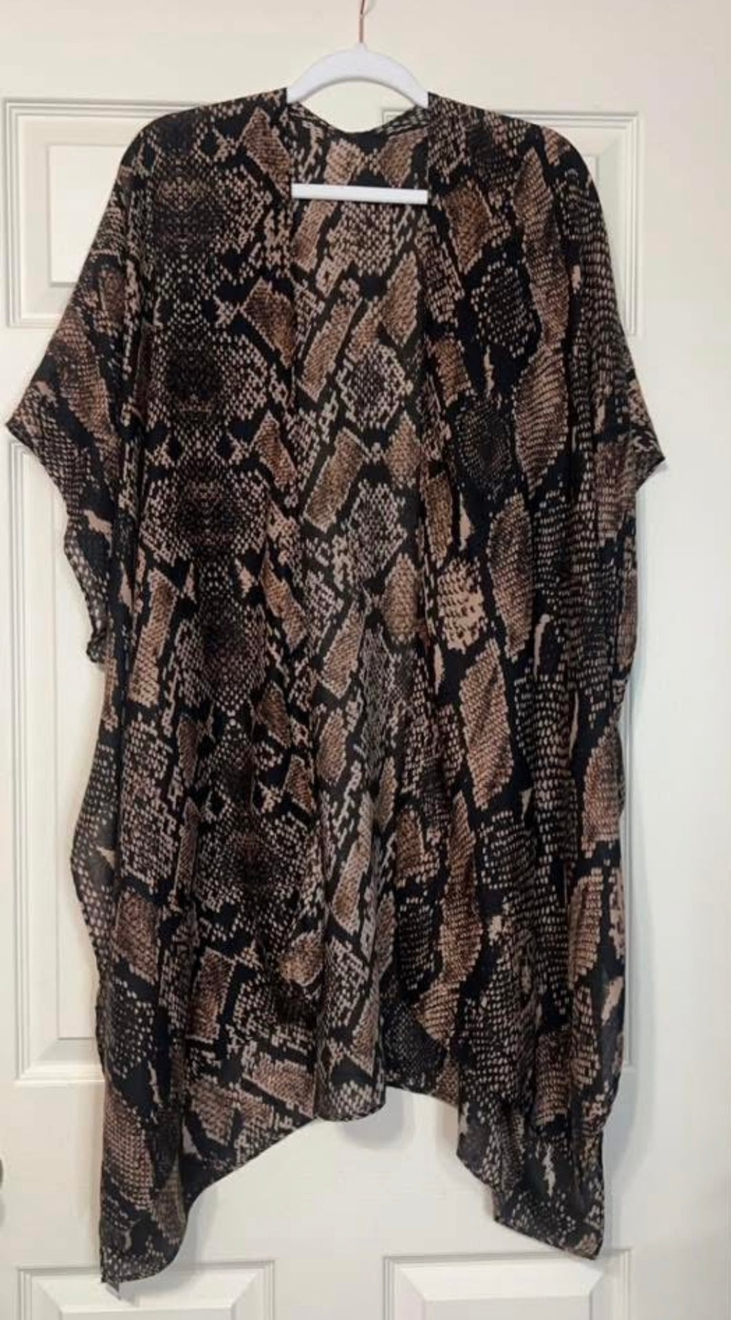 Snake Print Kimono