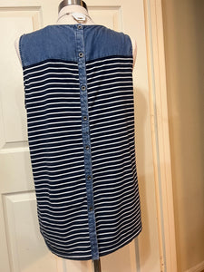 Blue Jean Baby Striped Sleeveless Top