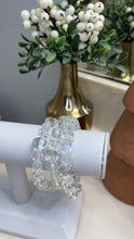 Load image into Gallery viewer, Crystal Clear Beaded Stretch Bracelet Set