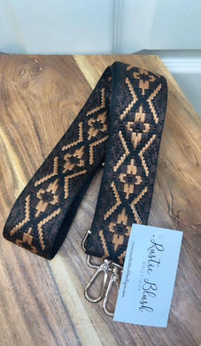Neutral Aztec Bag Strap