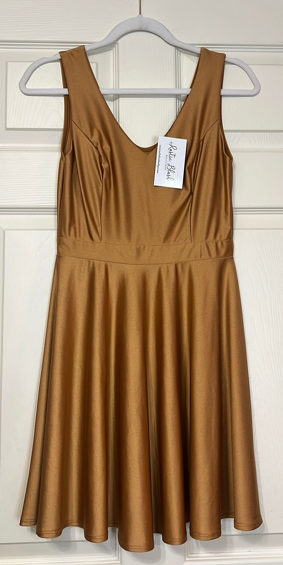 Gold Shimmer Dress