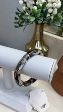 Load image into Gallery viewer, Black Tortoise Gold Bar Squad Bracelet
