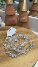 Load image into Gallery viewer, Crystal Clear Beaded Stretch Bracelet Set