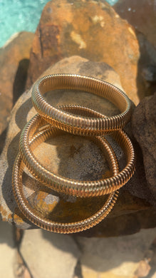 Golden Hour Flex Snake Bangle Bracelet