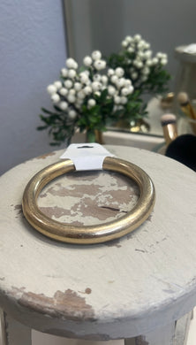 Gold Metal Bangle Bracelet