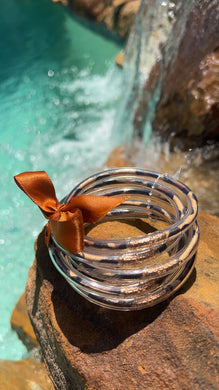 Wild Side Leopard Jelly Bracelet Set